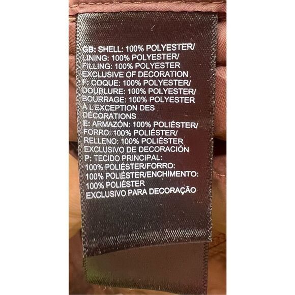 THE NORTH FACE THERMOBALL ECO INSULATOR PARKA in Maroon Purple NWT Size XS - Picture 9 of 9